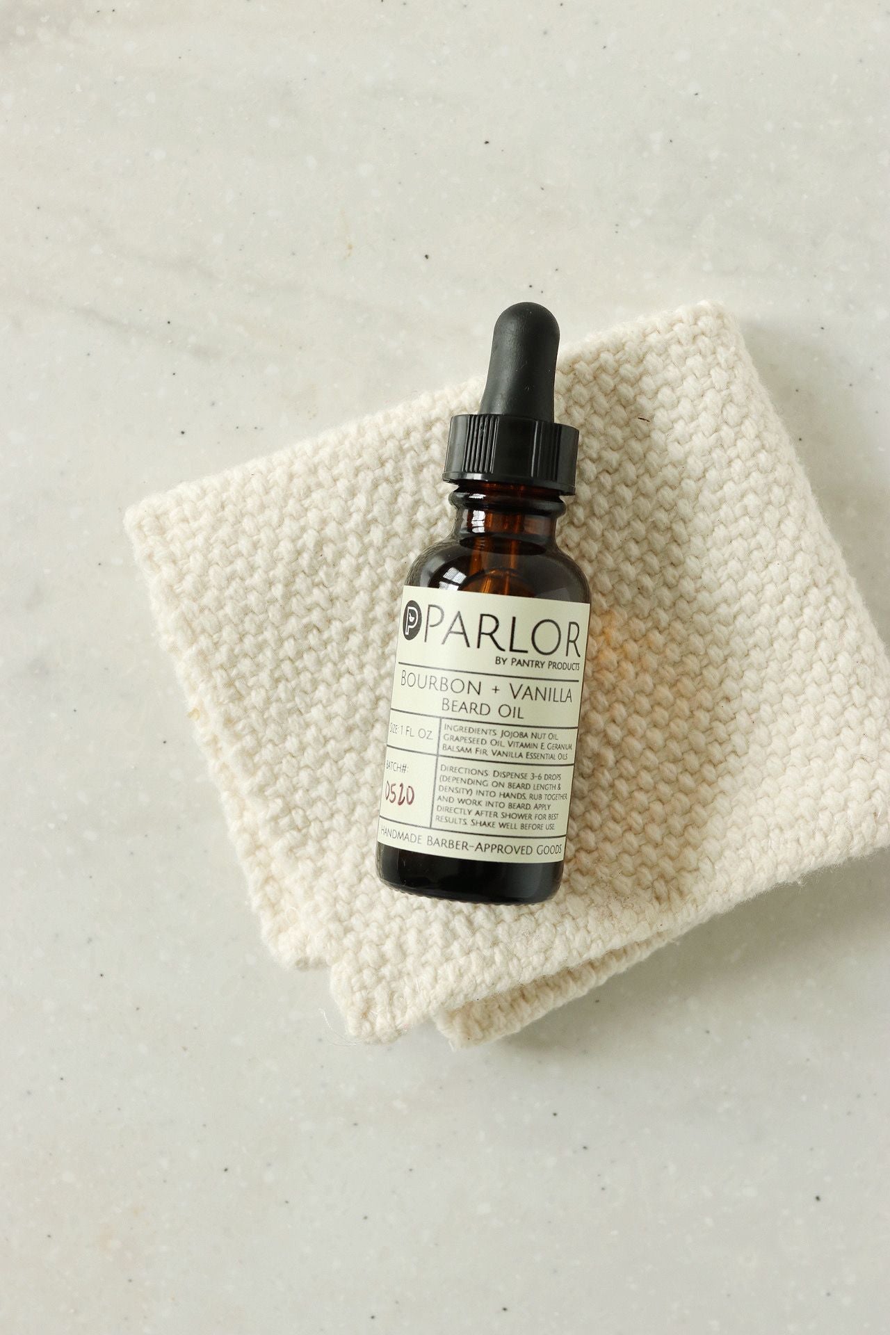 Bourbon, Fir + Vanilla Beard Oil