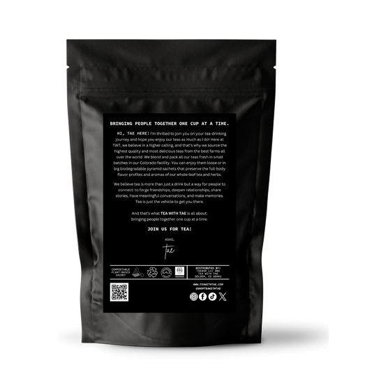 WuYi Oolong Loose Leaf Pouch (3oz. Loose Leaf Tea)