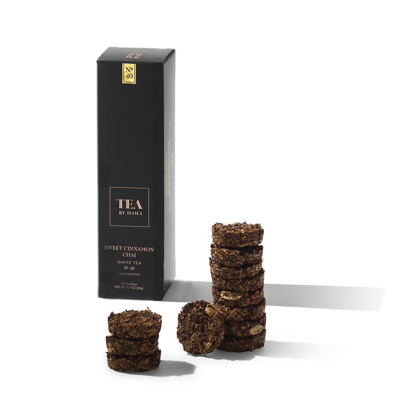 Sweet Cinnamon Chai No. 40 – Spiced Probiotic White Tea Discs