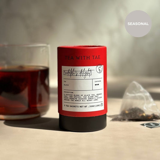 Rudolph's Delight Mini Tea Tube (5 tea bags)