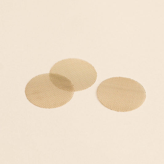 Brass Mesh Screen for Resin Burner | 3 pieces