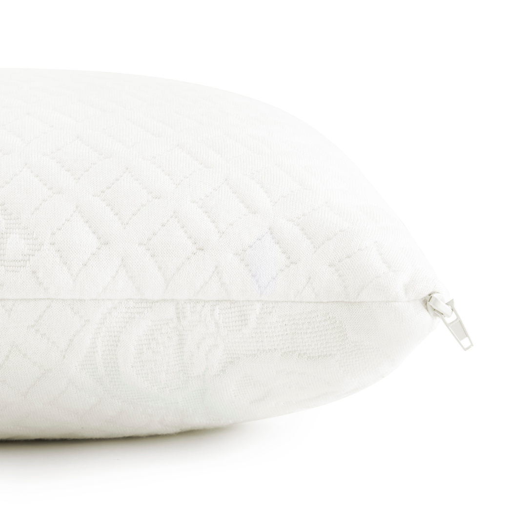 Spa-Style Bamboo Cooling Pillow – Adjustable Support