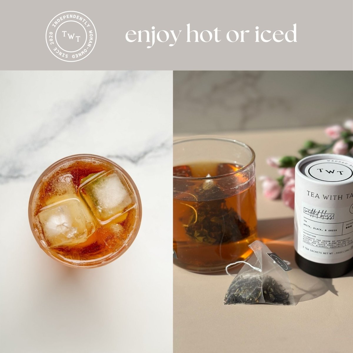 Wedded Bliss Mini Tea Tube (5 tea bags)