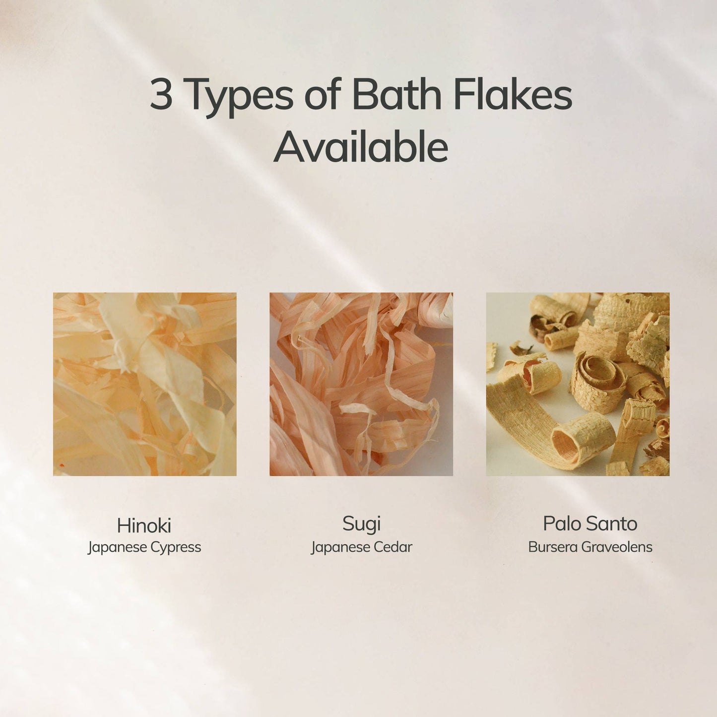 Hinoki Japanese Cypress Bath Flakes