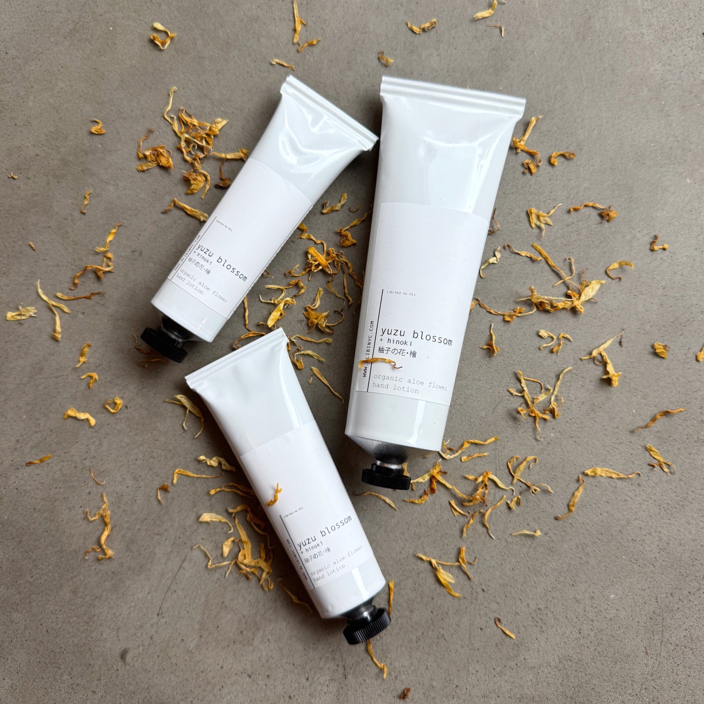 YUZU BLOSSOM + HINOKI | ORGANIC ALOE FLOWER HAND LOTION