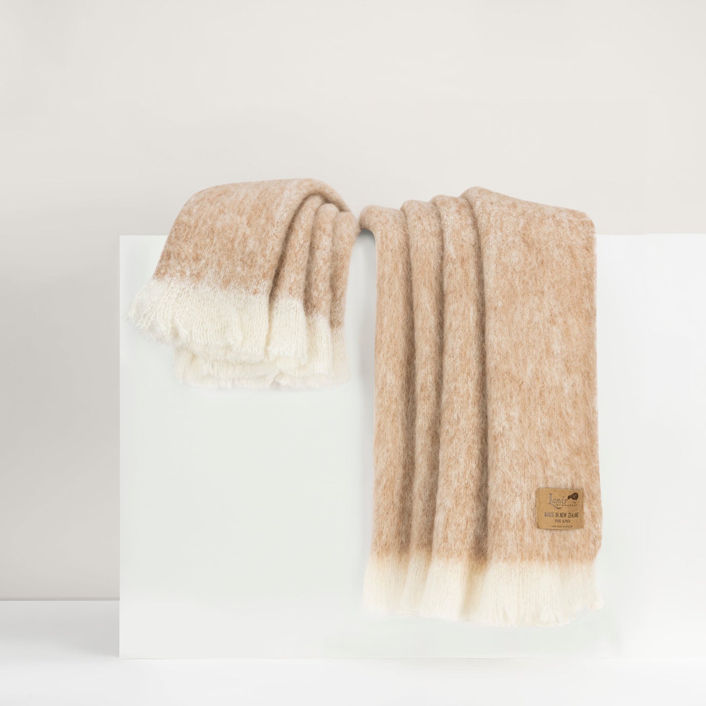 Brushed Alpaca Throw