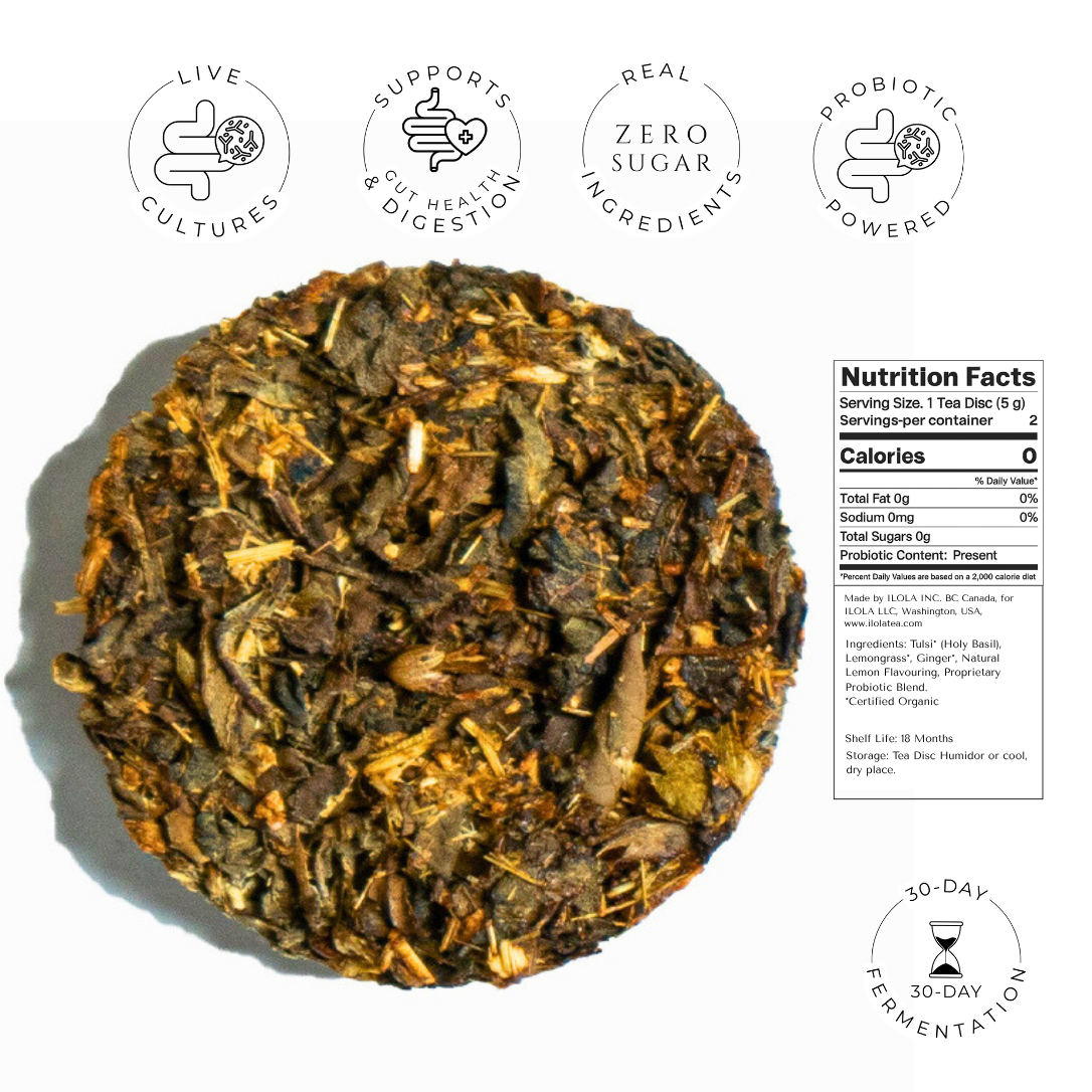 Lemon Ginger Tulsi No. 61 | Loose Leaf Herbal Tea