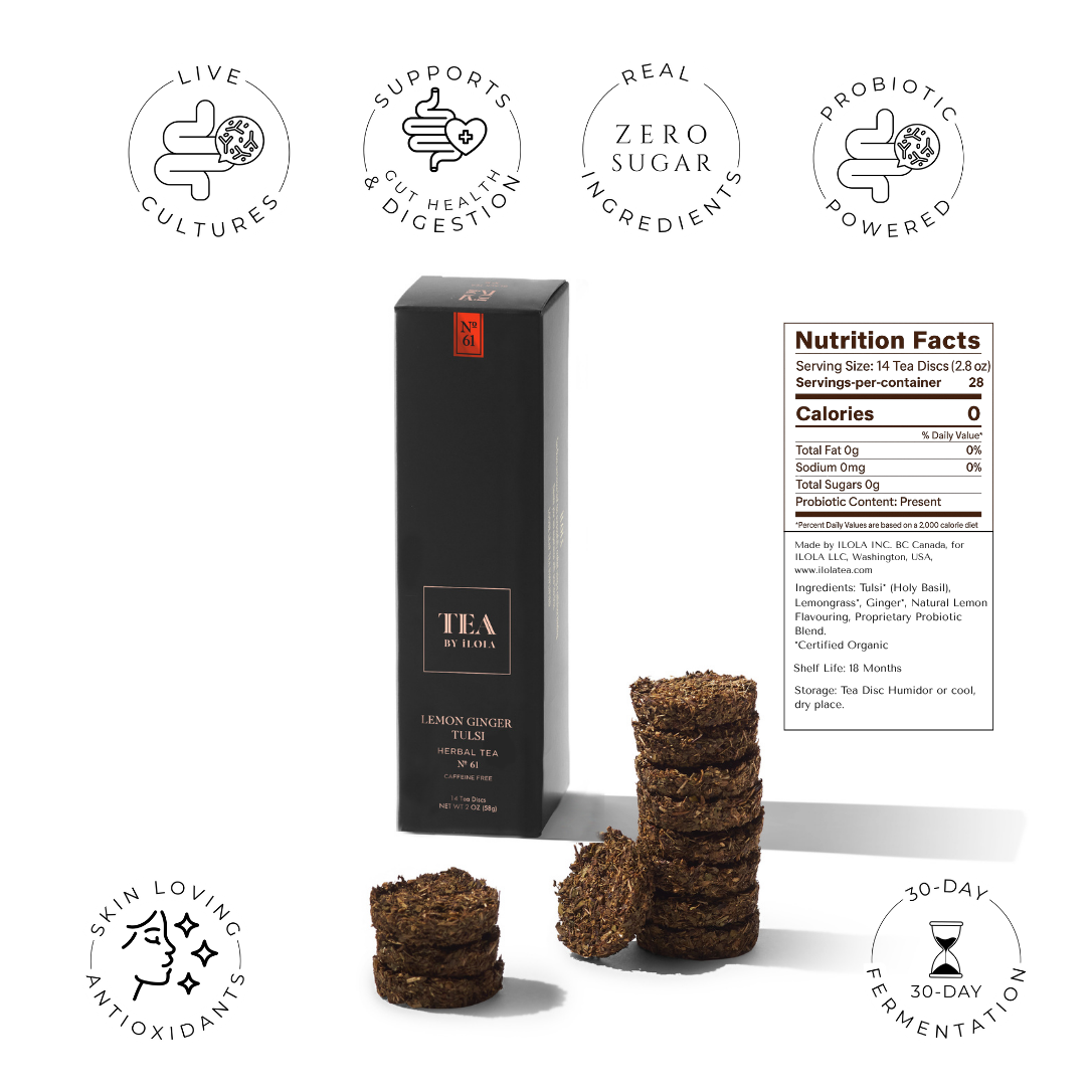 Lemon Ginger Tulsi No. 61 | Loose Leaf Herbal Tea