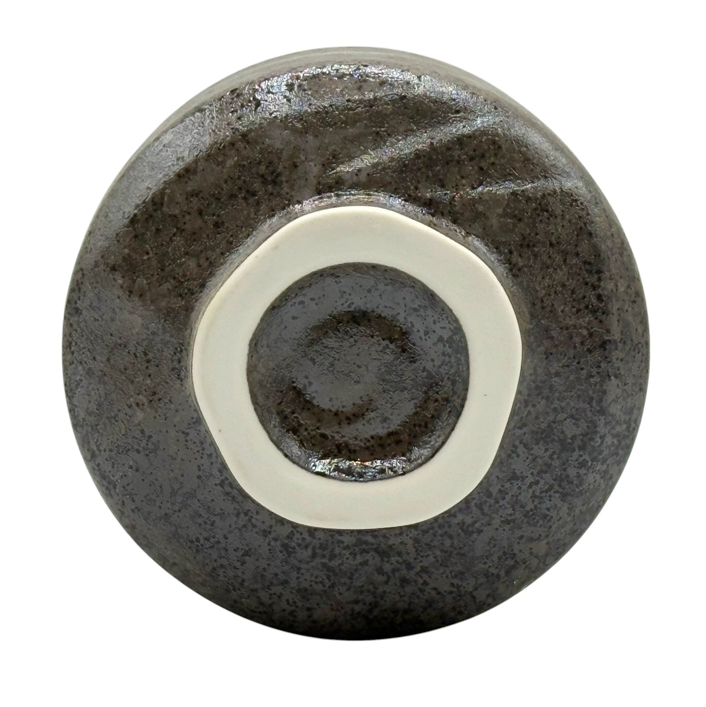 Brushstroke Brown Mino-yaki Chawan - Japanese Matcha Bowl