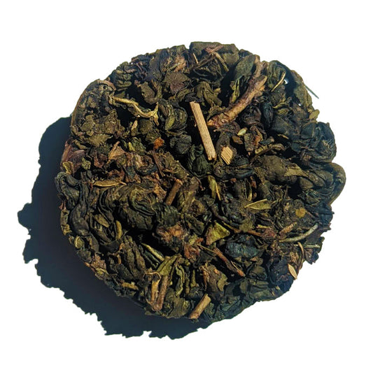 Moroccan Mint No. 26 |  Loose Leaf Green Tea Disc