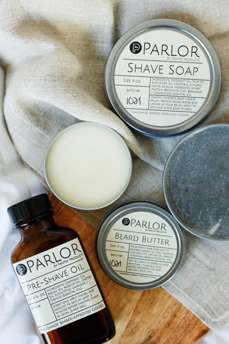 Parlor by Pantry - Beard + Mustache Butter | Beard Control Balm