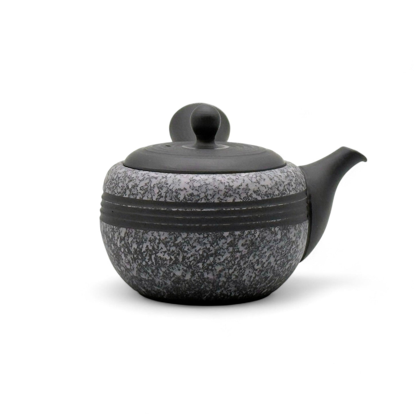 Komaru Gray Tokoname-yaki Kyusu by Haku yō - Japanese Mini Teapot