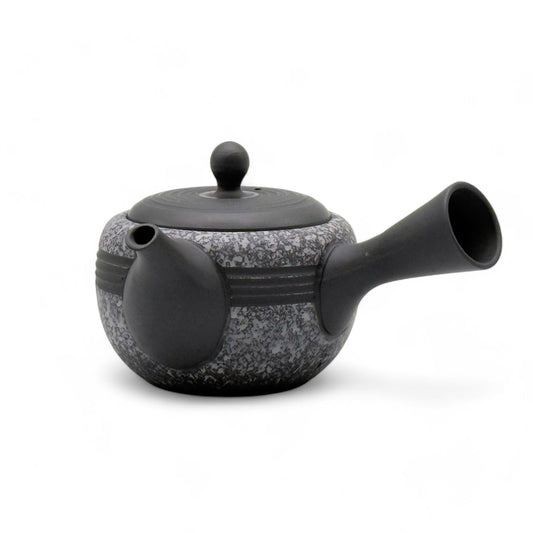 Komaru Gray Tokoname-yaki Kyusu by Haku yō - Japanese Mini Teapot