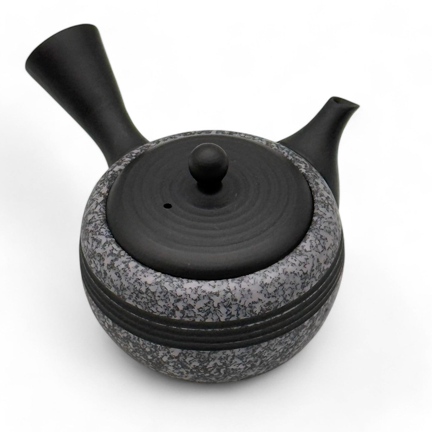 Komaru Gray Tokoname-yaki Kyusu by Haku yō - Japanese Mini Teapot