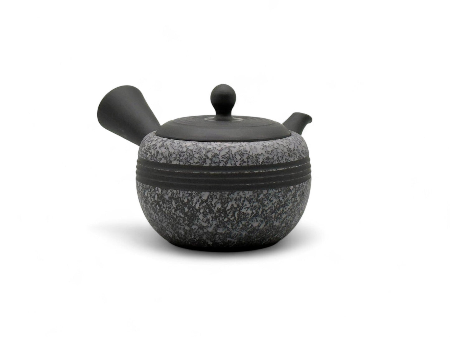 Komaru Gray Tokoname-yaki Kyusu by Haku yō - Japanese Mini Teapot