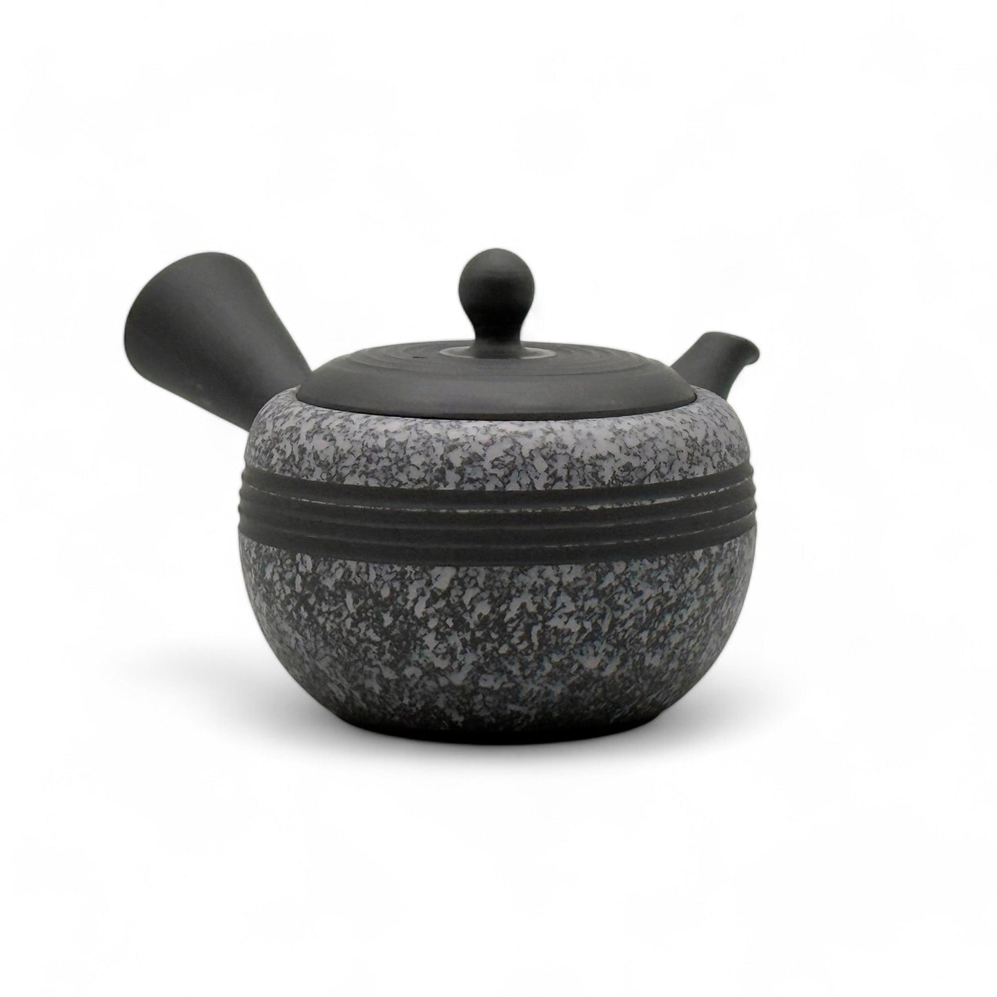 Komaru Gray Tokoname-yaki Kyusu by Haku yō - Japanese Mini Teapot