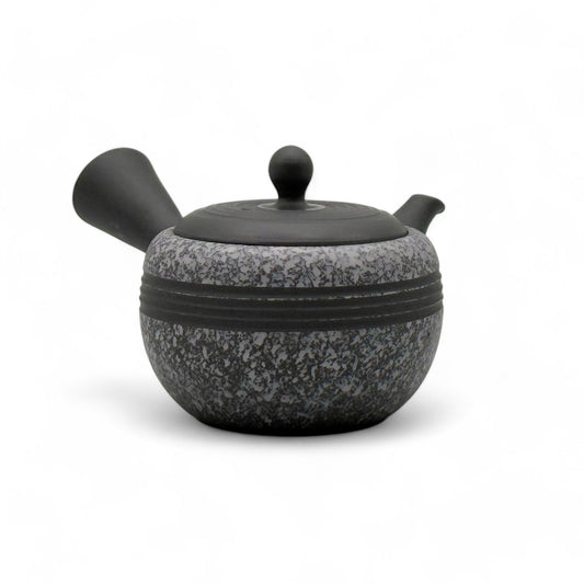 Komaru Gray Tokoname-yaki Kyusu by Haku yō - Japanese Mini Teapot