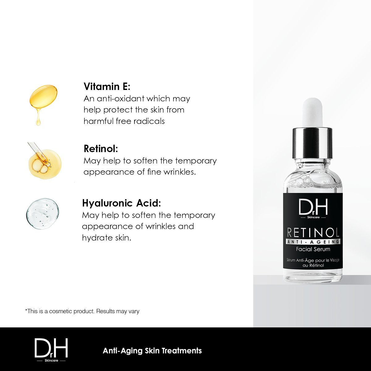 Anti-Ageing Retinol Facial Serum 30ml