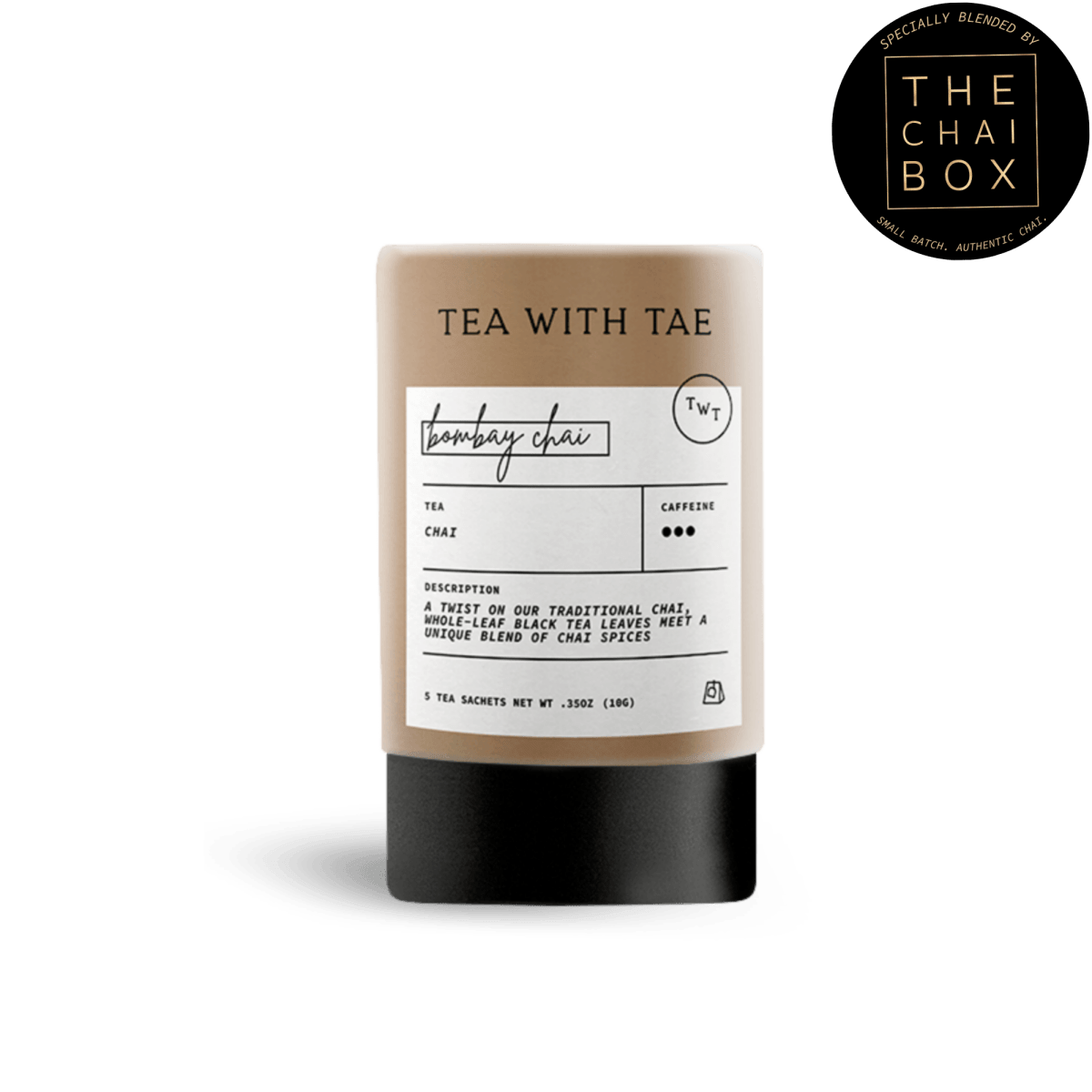 Bombay Chai Mini Tea Tube (5 tea bags)