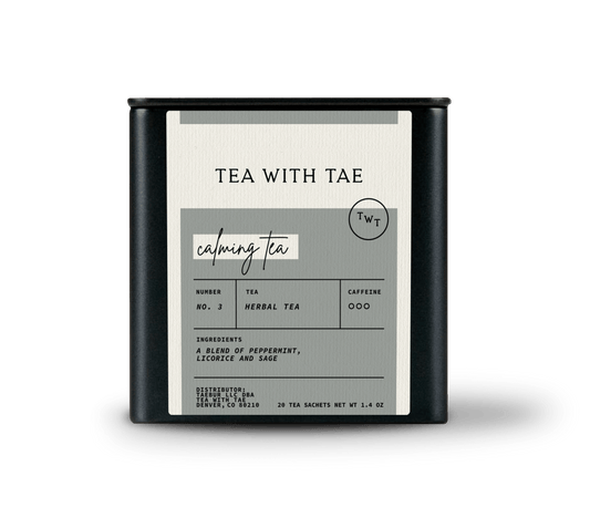 Calming Tea Tin Gift (20 tea sachets)