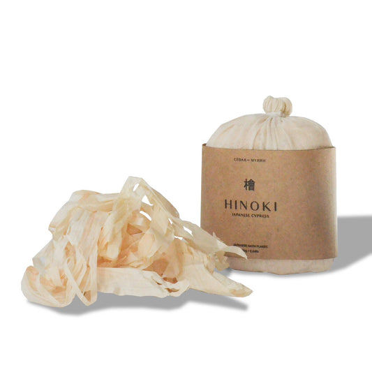 Hinoki Japanese Cypress Bath Flakes
