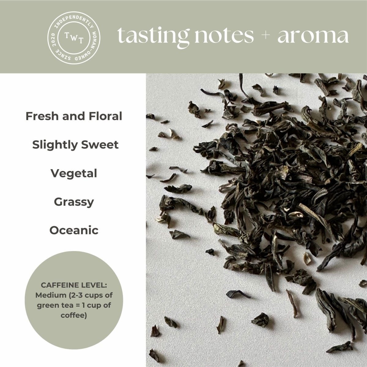 Jasmine Green Tea Mini Tea Tube (5 tea bags)