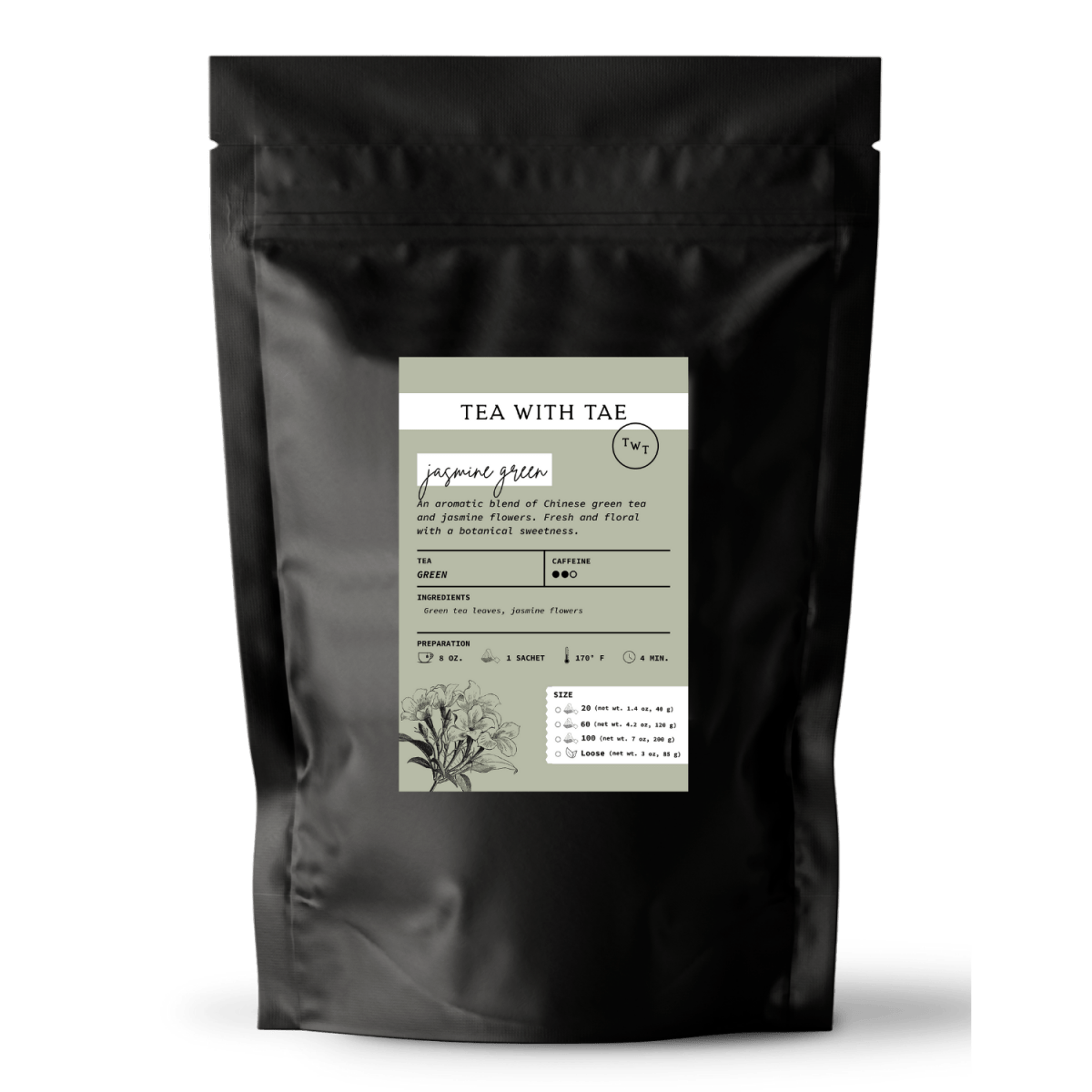 Jasmine Green Tea Pouch