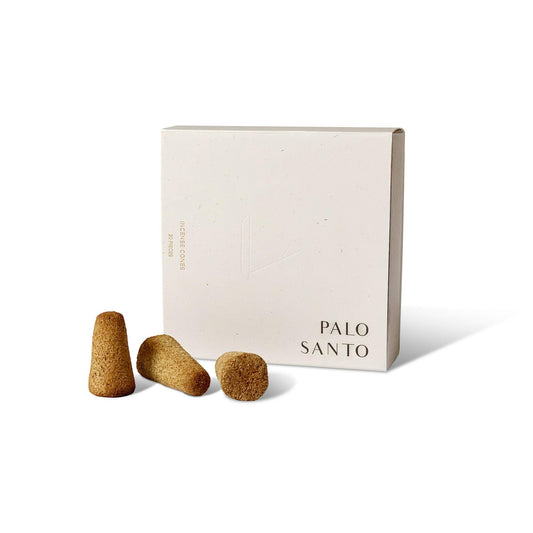 Palo Santo Incense Cones - Handmade in Ecuador (20 pcs)