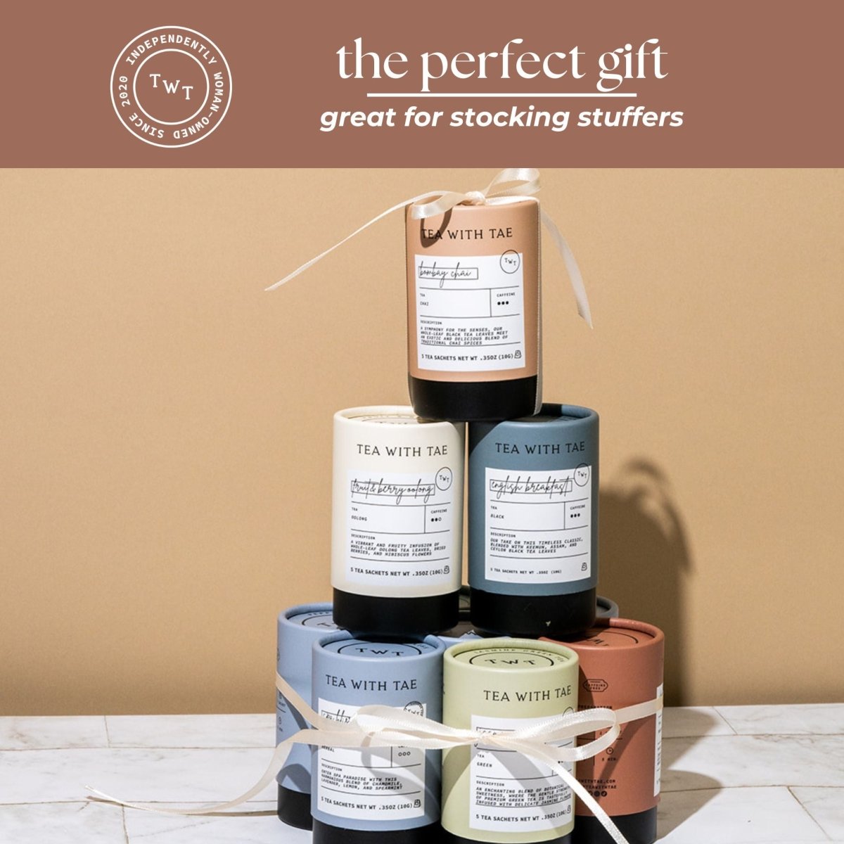 Rooibos Chai Mini Tea Tube (5 tea bags)