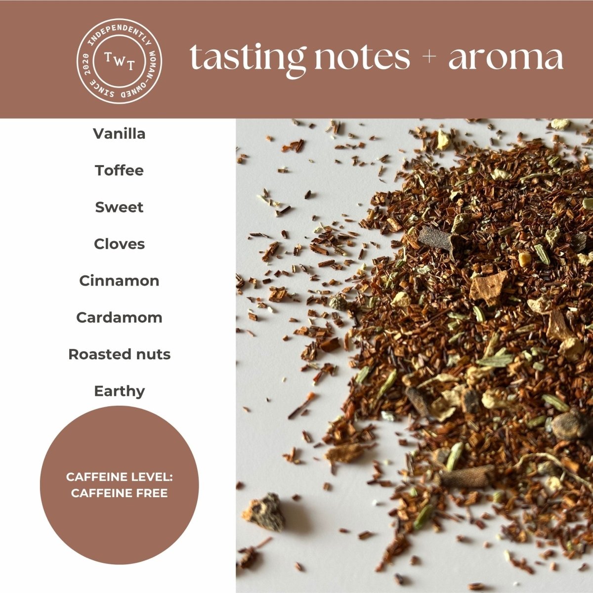 Rooibos Chai Mini Tea Tube (5 tea bags)