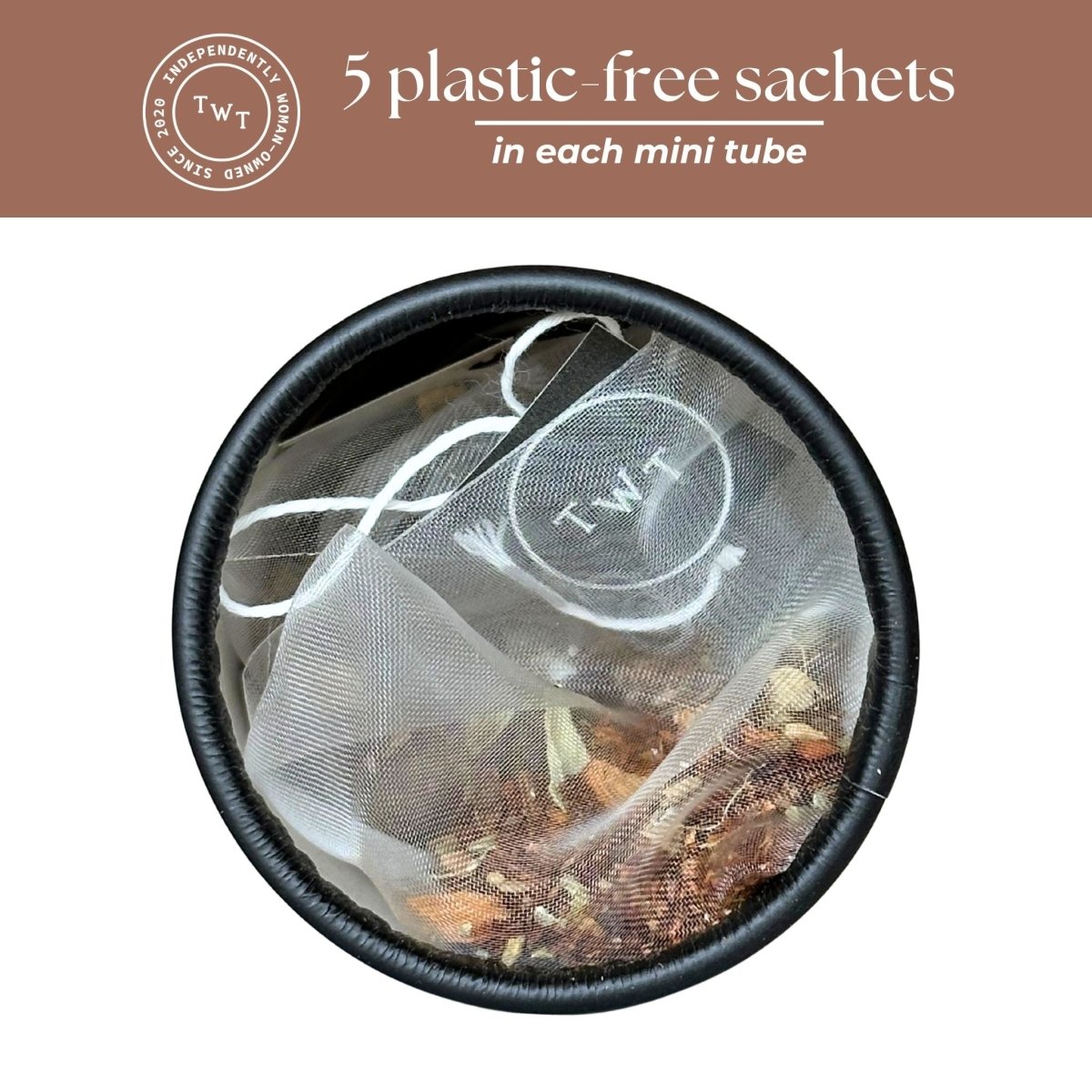 Rooibos Chai Mini Tea Tube (5 tea bags)