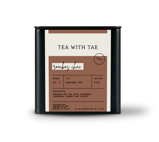 Rooibos Chai Tea Tin Gift (20 tea sachets)